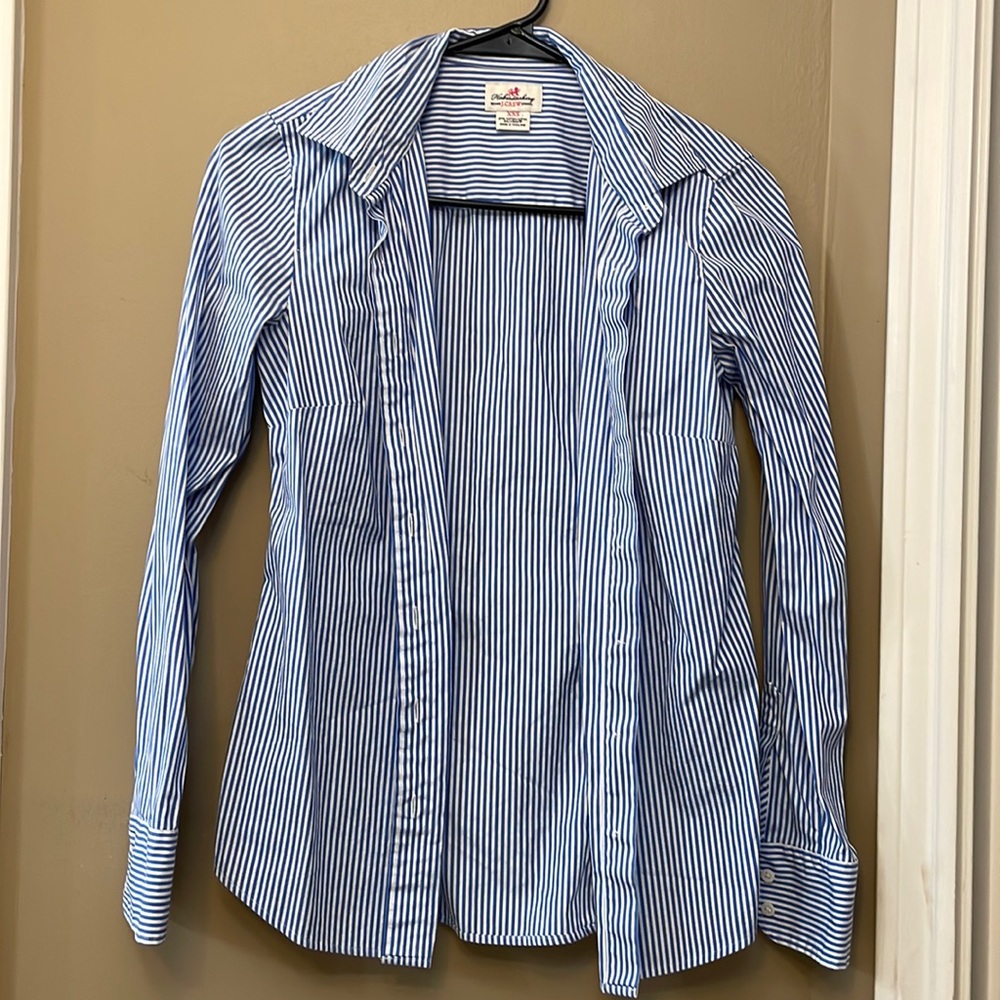 J.crew button down stripes shirt